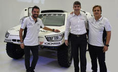 Tivoli DKR Team with YOKOHAMA Representative in Spain