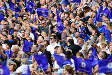 Fans celebrate the teams FA Cup victory