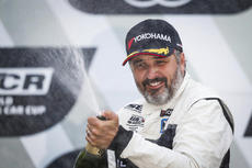 Yvan Muller tops the podium in Race 1 - Photo by Florent Gooden