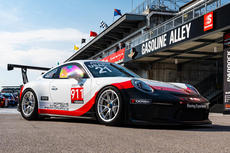 A type-991 911 GT3 Cup race car, one of the Porsche race car models that will compete in the new Porsche Sprint Challenge North America by Yokohama in 2021