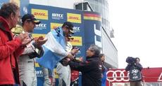 YOKOHAMA Europe President Hashimoto presents Winning Trophy at WTCC Race of Germany_teaser