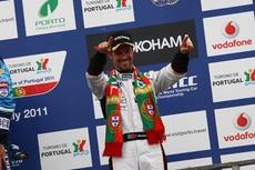 Monteiro on the podium